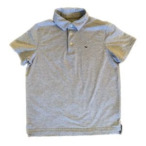 Vineyard Vine Boys' St. Jean Stripe Sankaty Polo